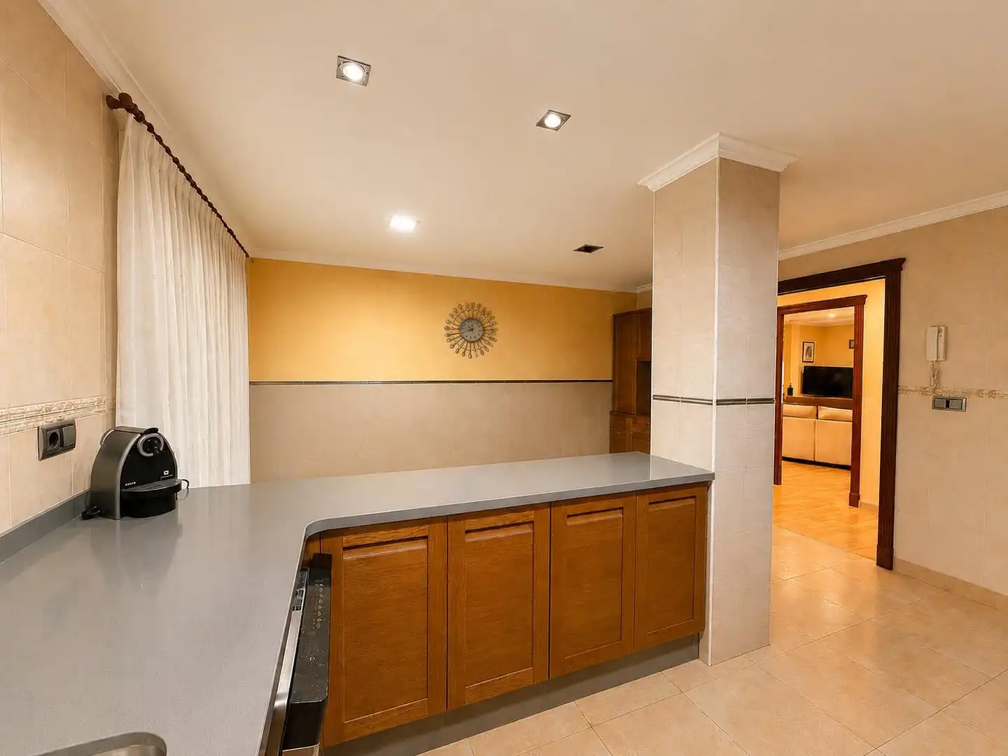 Kitchen of Flat for sale in Enguera  with Air Conditioner, Heating and Terrace