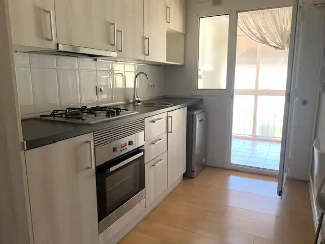 Cocina de Piso en venta en Badalona con Aire acondicionado, Calefacción y Parquet