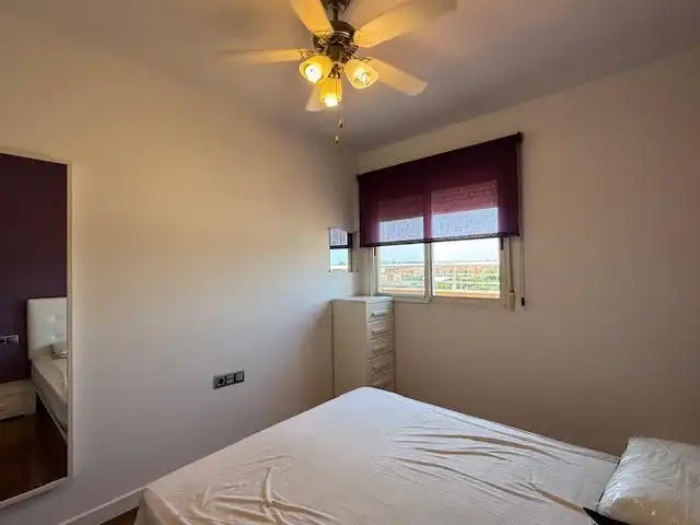 Bedroom of Apartments for rent in Murcia  with Air Conditioner, Heating and Terrace