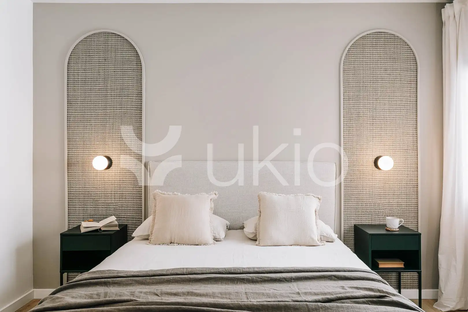 Habitación de Apartamento de alquiler en Barcelona con Aire acondicionado, Amueblado y Horno