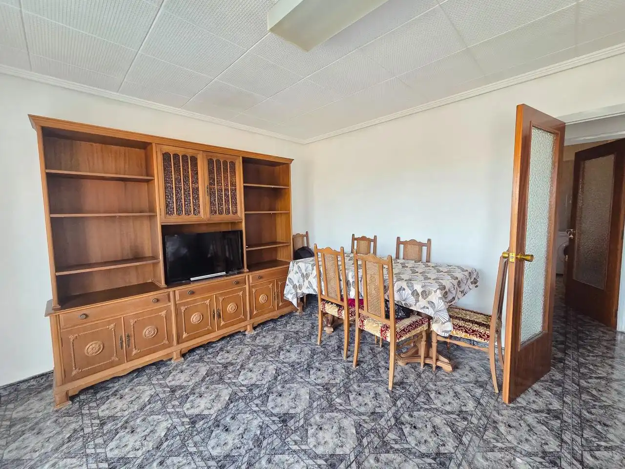 Dining room of Flat for rent in Elche / Elx  with Furnished and Balcony