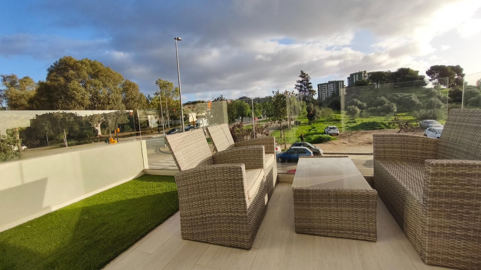 Terrace of Flat for sale in Málaga Capital  with Air Conditioner, Terrace and Storage room