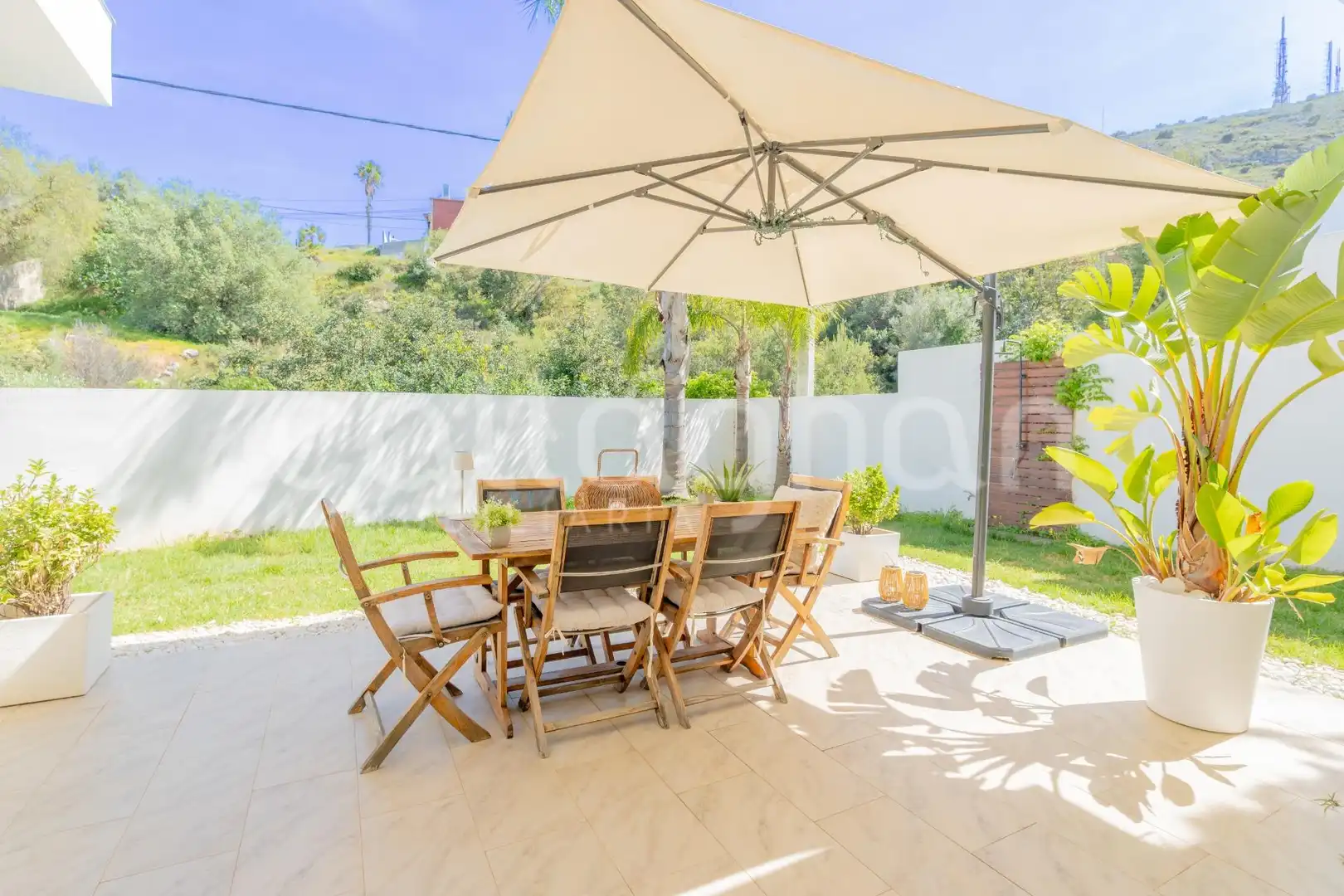 Terraza de Casa o chalet en venta en Chiva con Aire acondicionado, Calefacción y Jardín privado