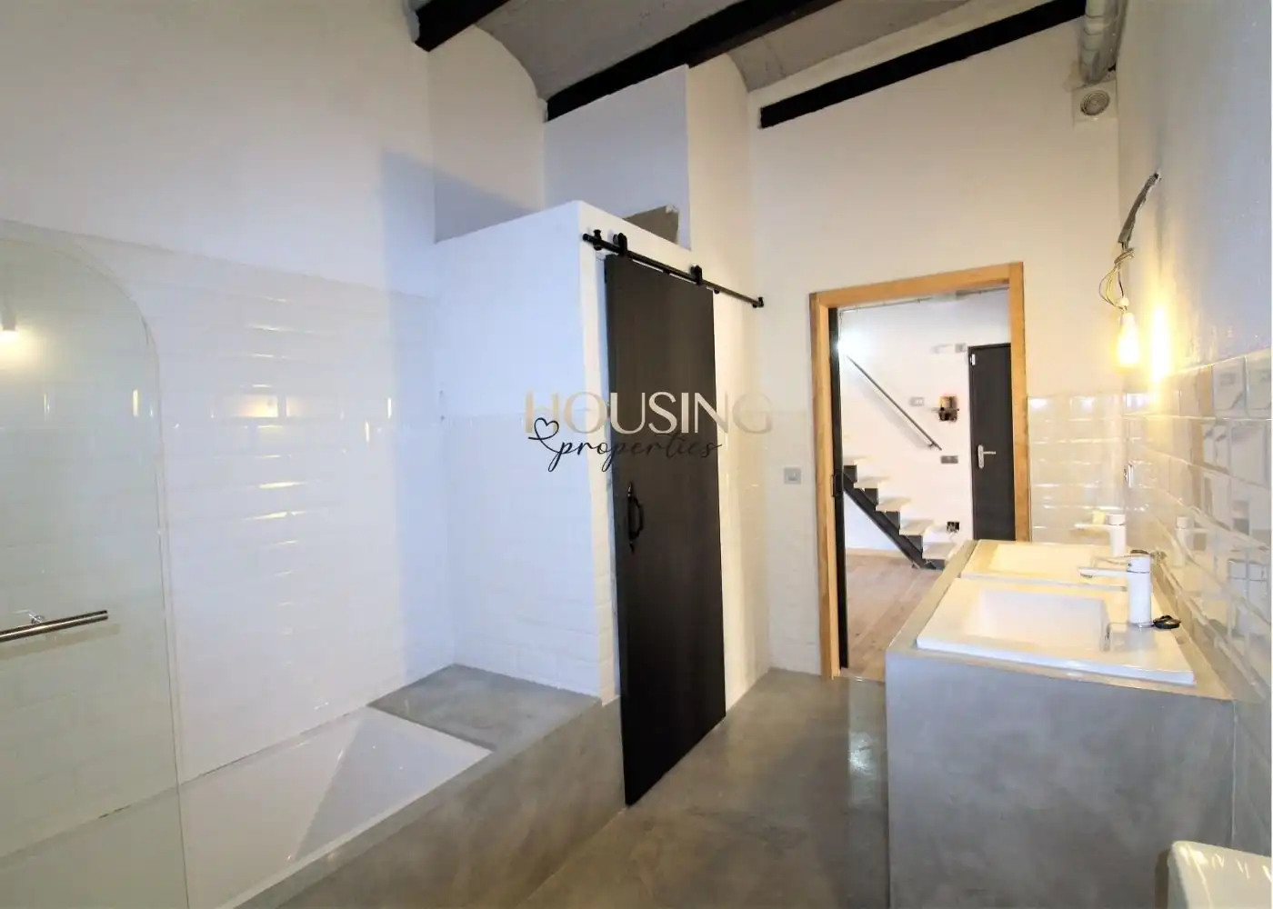 Badezimmer von Loft zum Verkauf in  Palma de Mallorca mit Klimaanlage und Terrasse