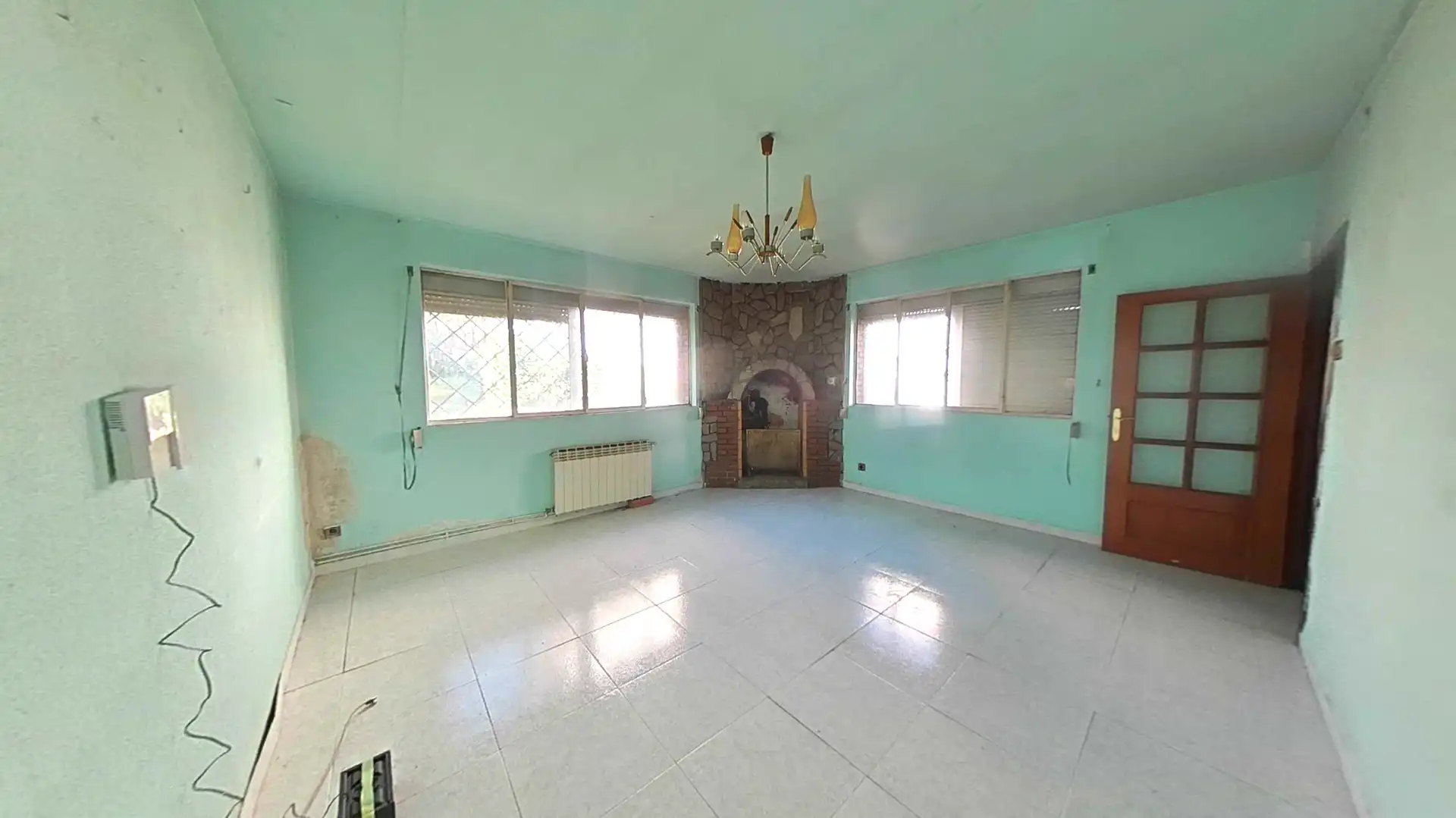 Sala d'estar de Casa o xalet en venda en Lanzahíta amb Jardí privat i Terrassa