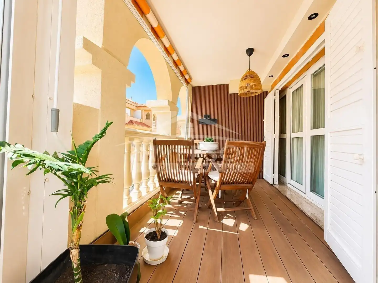 Terrasse von Wohnung zum Verkauf in El Ejido mit Klimaanlage, Heizung und Terrasse
