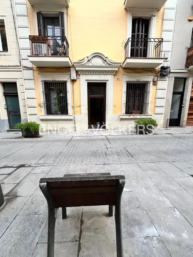 Vista exterior de Àtic en venda en Barcelona amb Calefacció i Terrassa