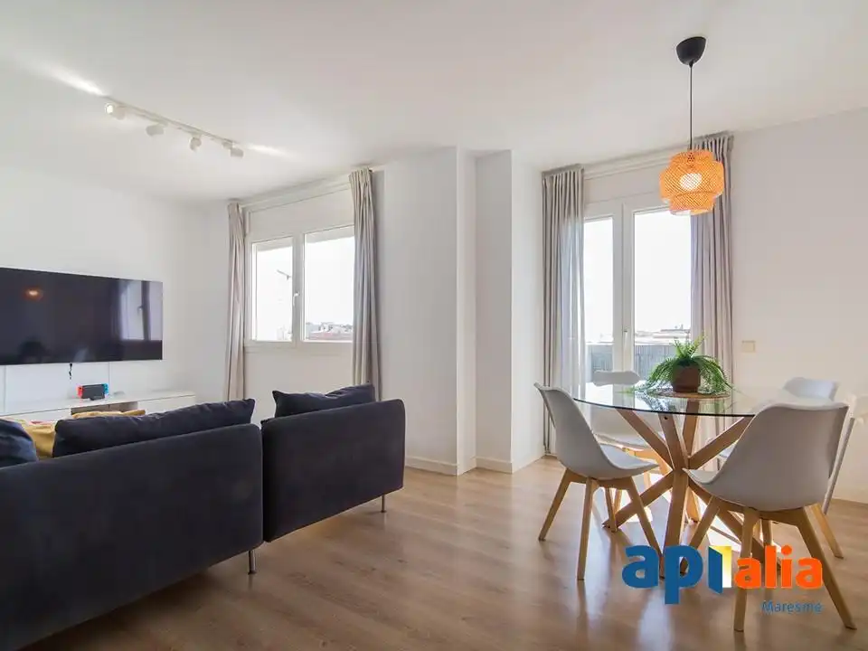 Sala d'estar de Dúplex en venda en Pineda de Mar amb Terrassa