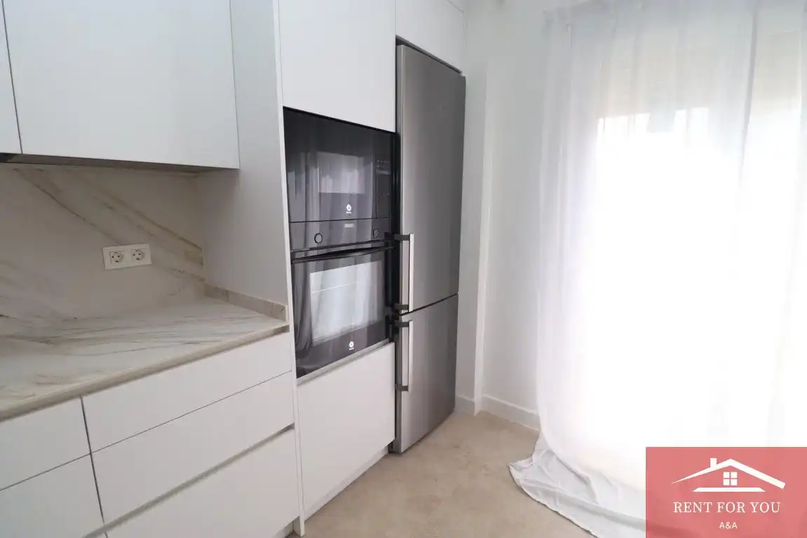 Cocina de Piso de alquiler en Alhaurín El Grande con Aire acondicionado y Balcón