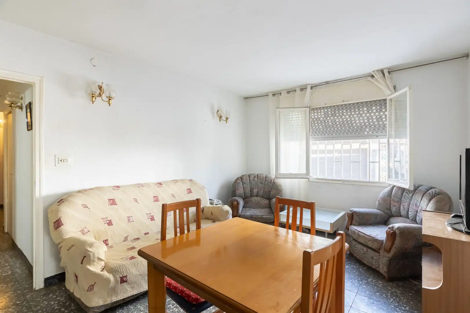 Sala d'estar de Pis en venda en Badalona