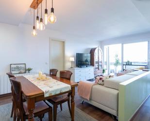Living room of Apartment to rent in Badalona  with Air Conditioner, Furnished and Oven
