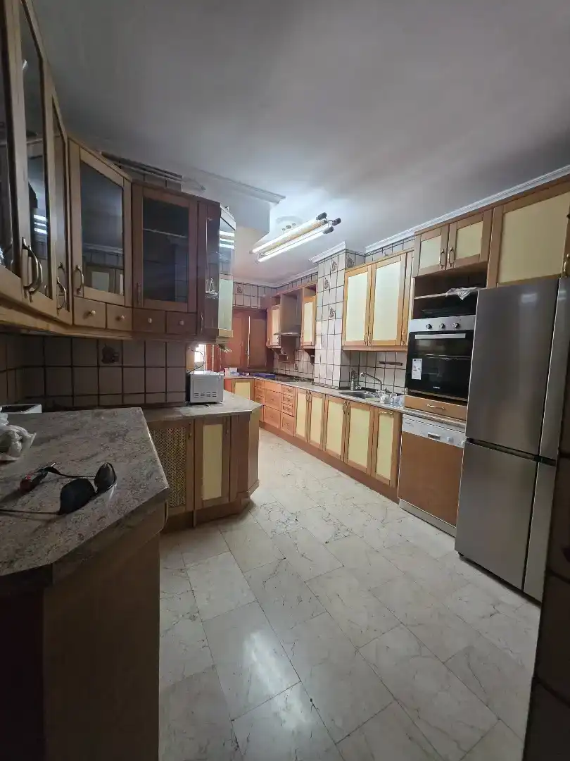 Kitchen of Flat for rent in Plasencia  with Storage room, Furnished and Oven