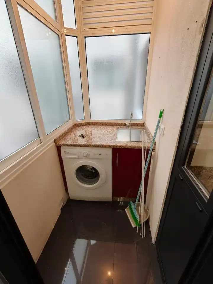 Cocina de Apartamento de alquiler en Ames con Calefacción, Trastero y Amueblado
