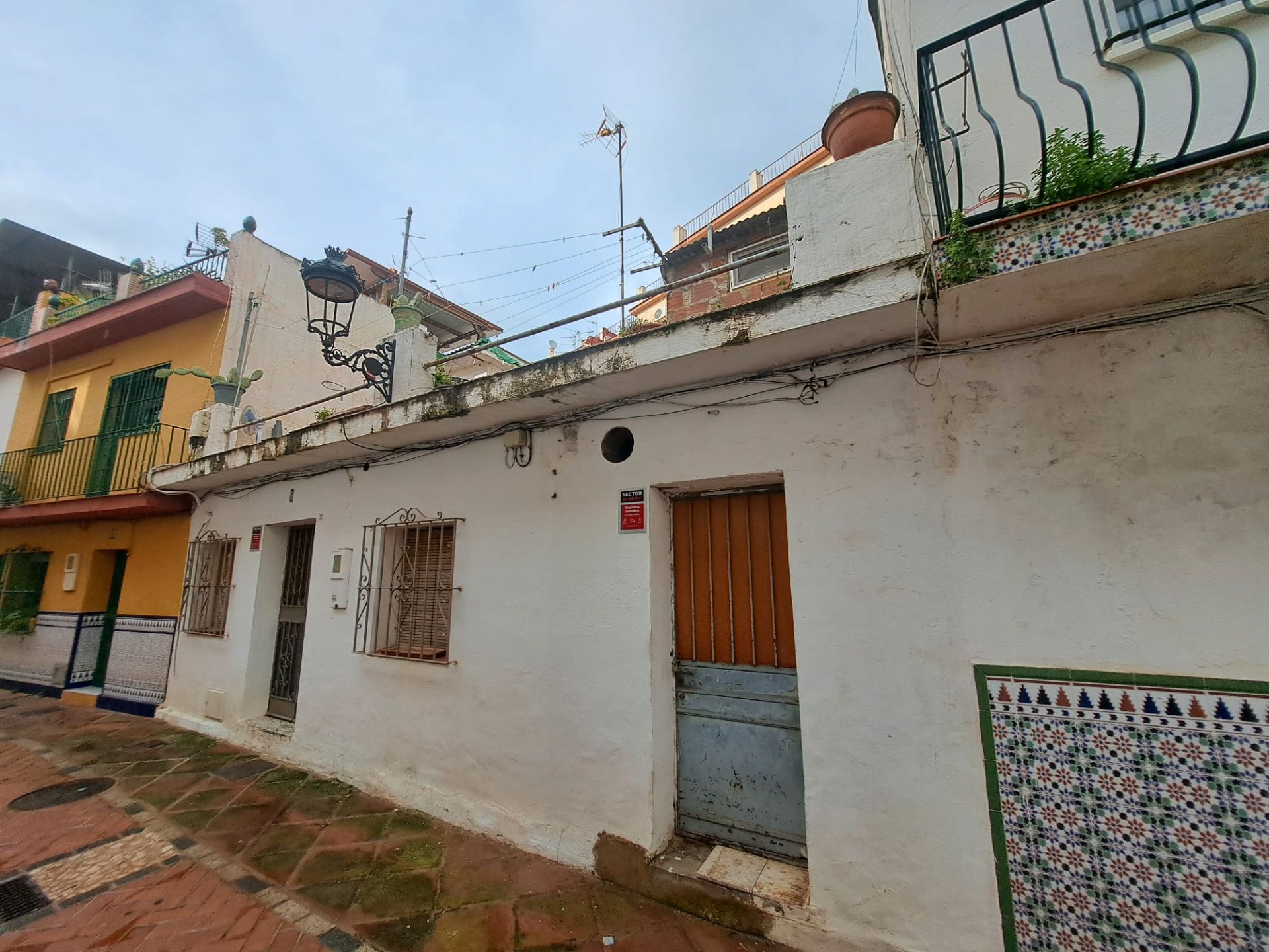 Exterior view of Single-family semi-detached for sale in Benalmádena  with Terrace