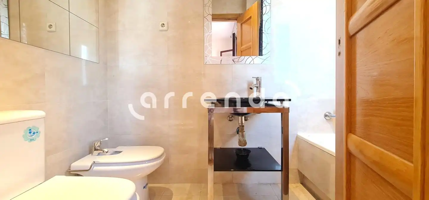 Baño de Ático de alquiler en Madrid
