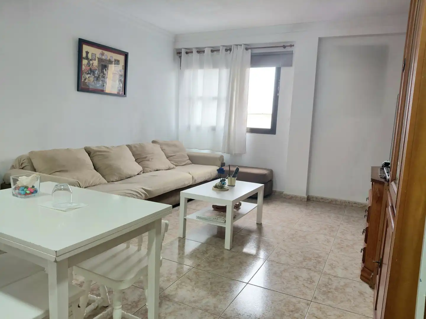 Living room of Flat for rent in Arucas  with Furnished, Oven and Washing machine