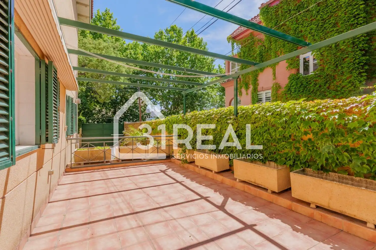 Jardí de Casa o xalet en venda en Madrid