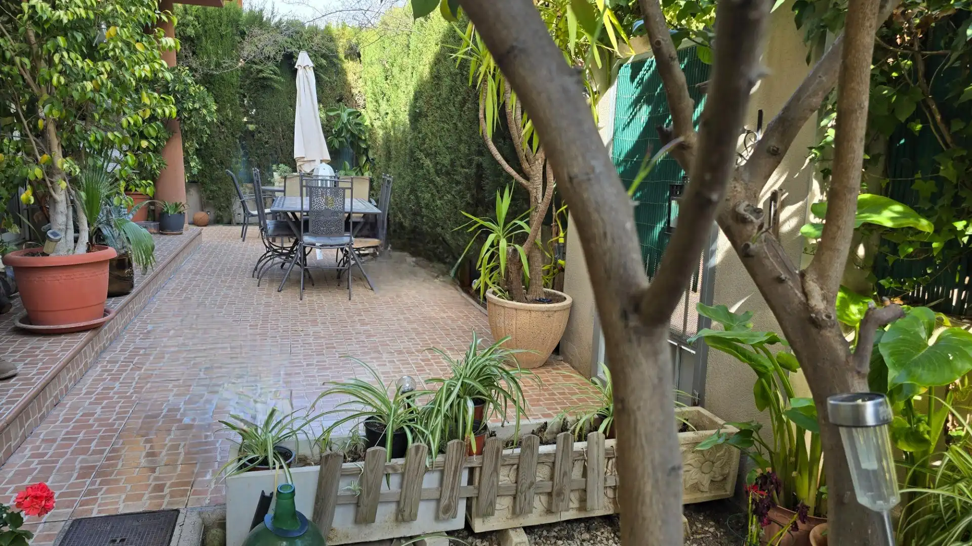 Terraza de Casa o chalet en venta en Elda con Aire acondicionado, Jardín privado y Terraza