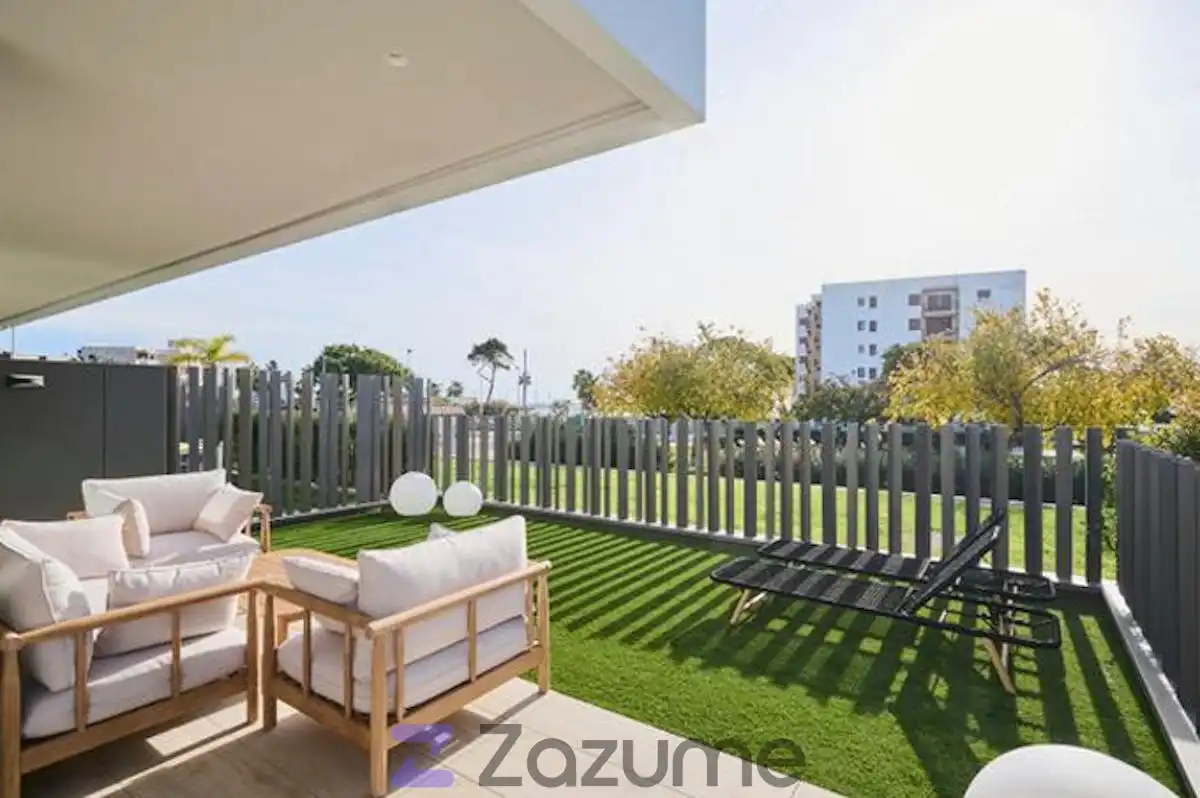 Terrace of Flat for rent in Cambrils  with Air Conditioner, Heating and Private garden