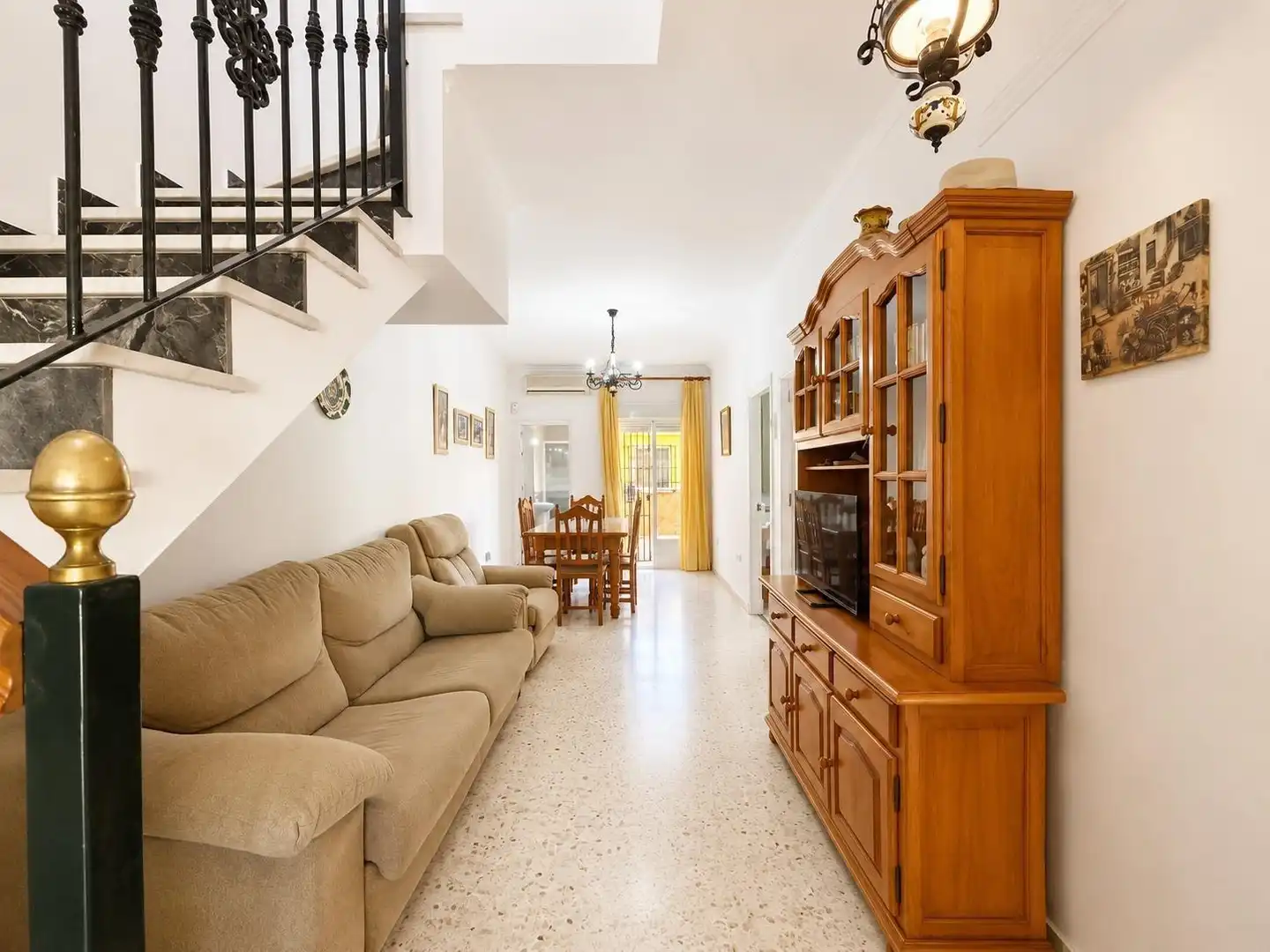 Living room of Detached homes for sale in Chipiona  with Heating, Terrace and Storage room