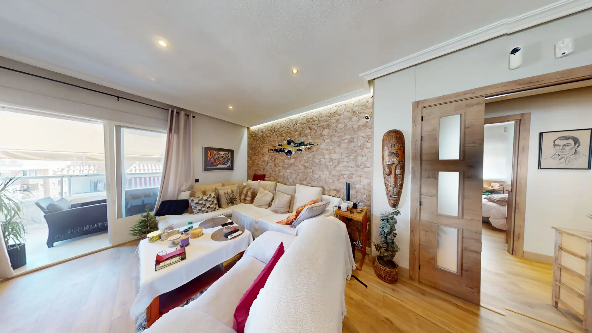 Sala d'estar de Àtic en venda en Torrevieja amb Aire condicionat, Calefacció i Terrassa