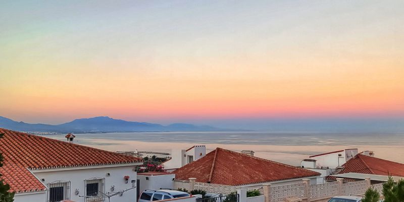 Exterior view of Flat for sale in Manilva  with Air Conditioner, Private garden and Furnished