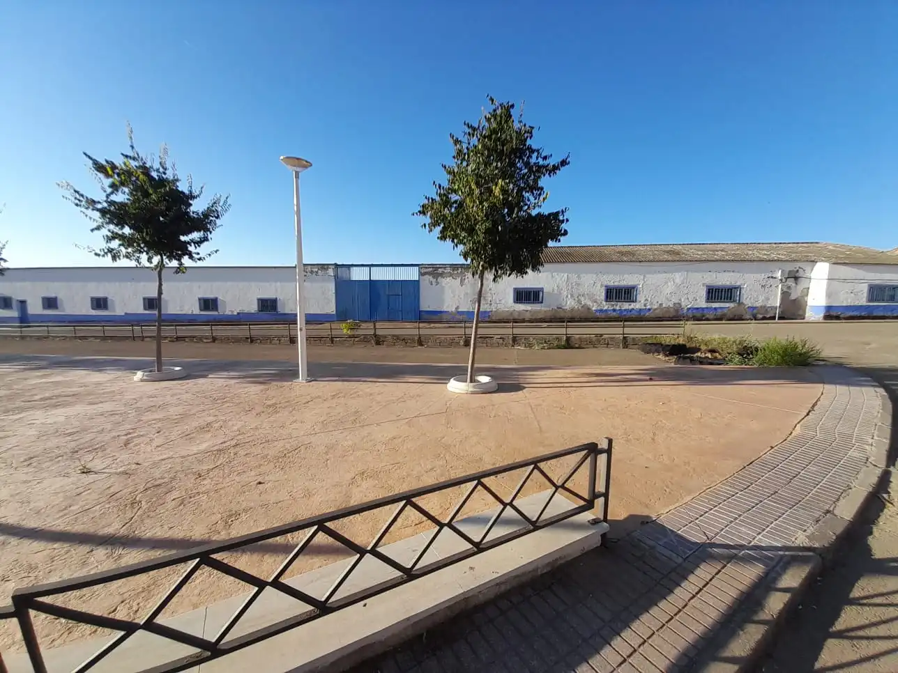 Exterior view of Industrial buildings for sale in Almodóvar del Campo