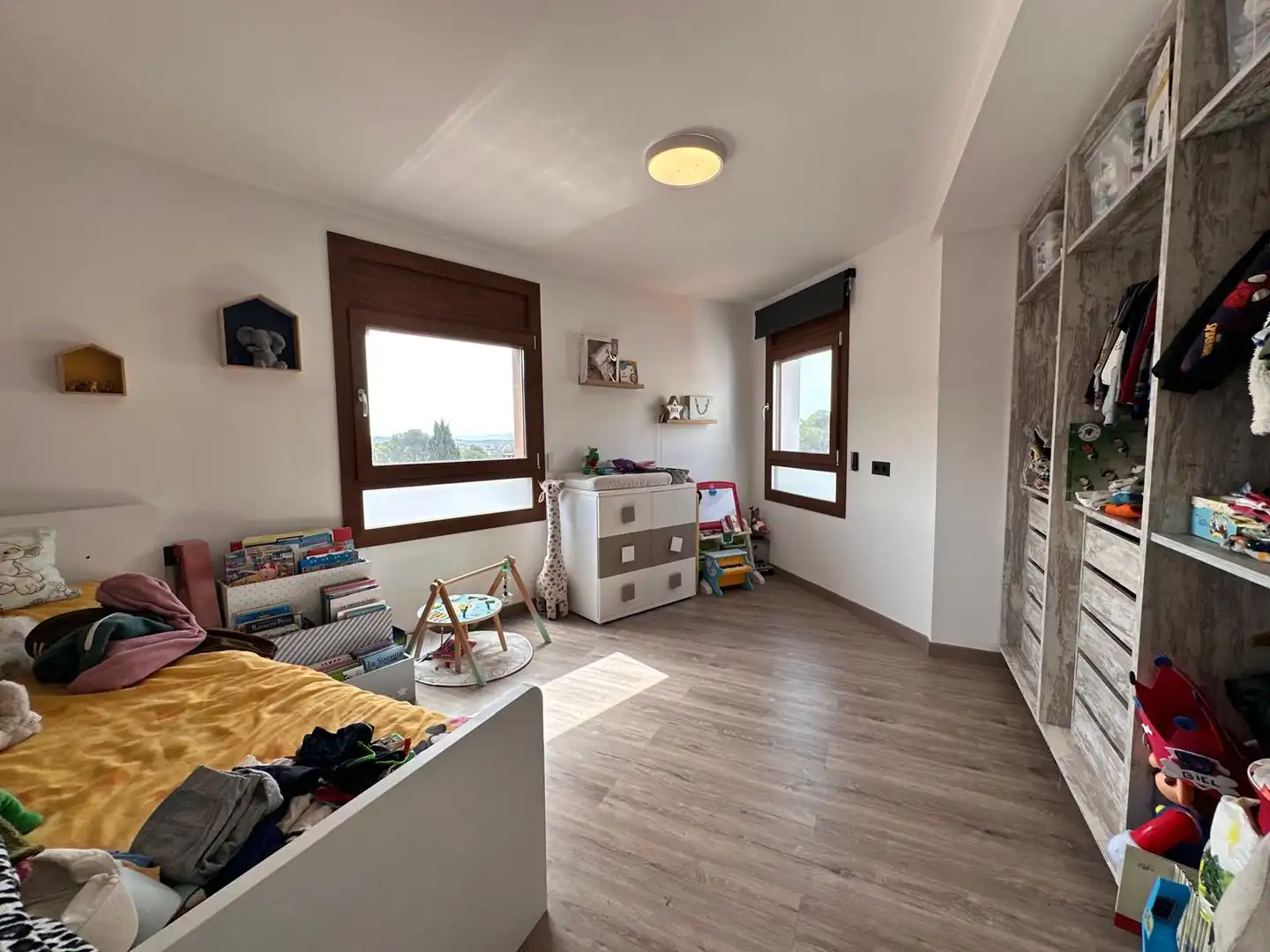 Dormitori de Casa adosada en venda en Castellar del Vallès amb Aire condicionat, Calefacció i Parquet