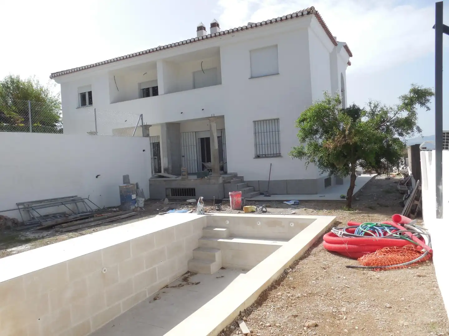 Swimming pool of Detached homes for sale in Padul
