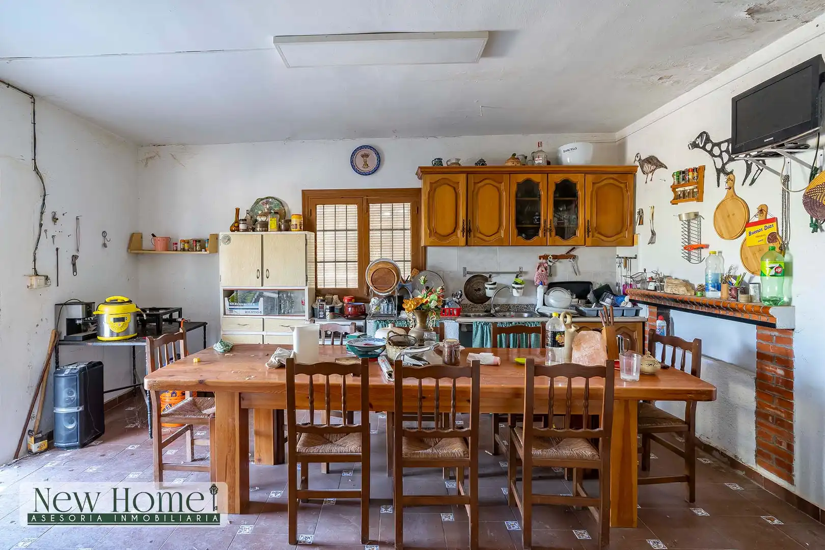 Cocina de Finca rústica en venta en Ugíjar
