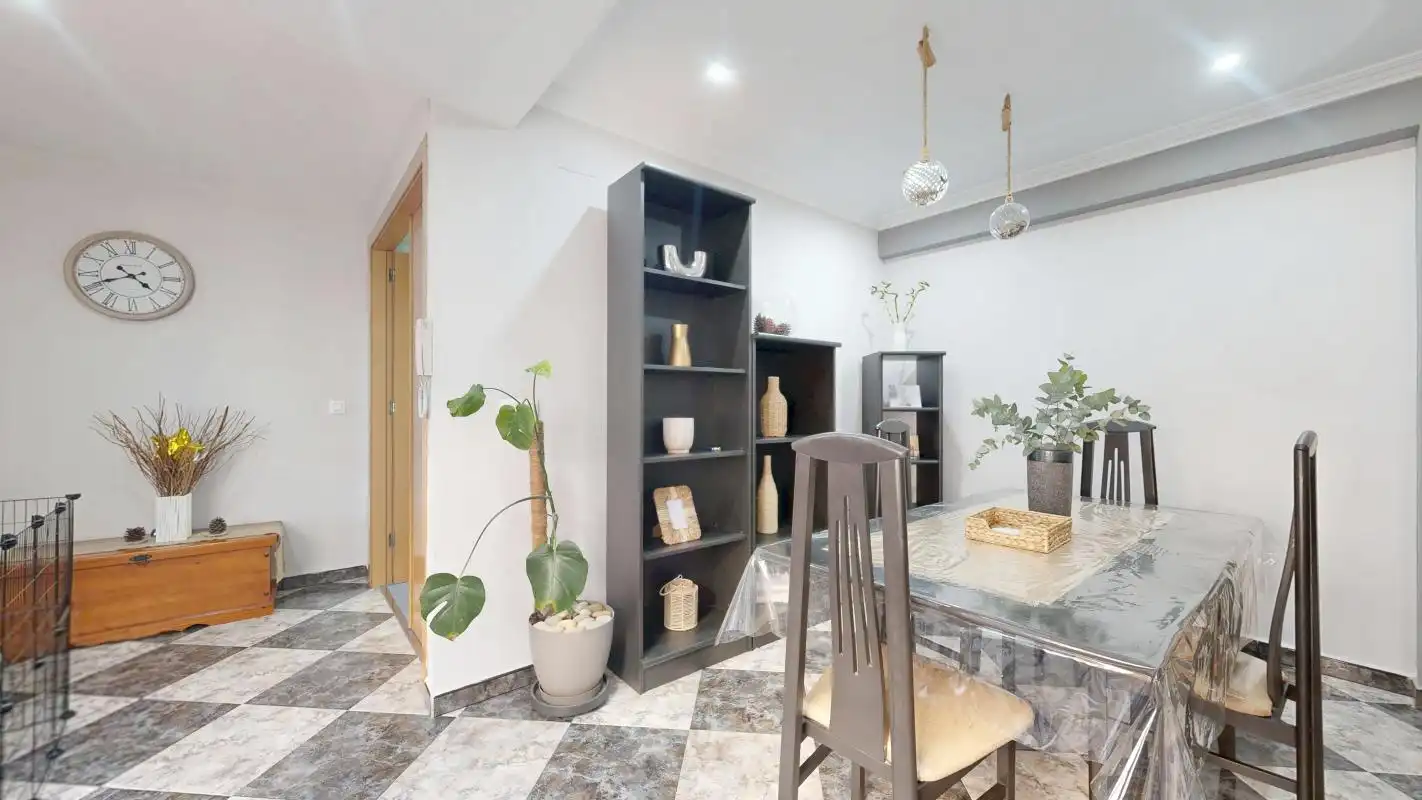Küche von Dachboden zum Verkauf in Foios mit Klimaanlage, Heizung und Terrasse