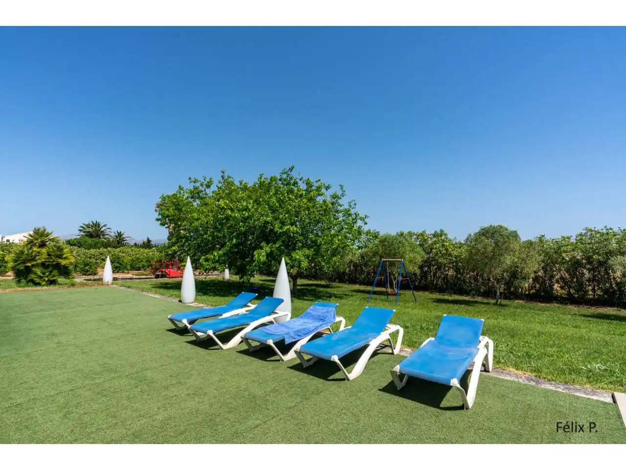 Terrassa de Finca rústica en venda en Muro amb Aire condicionat, Jardí privat i Terrassa