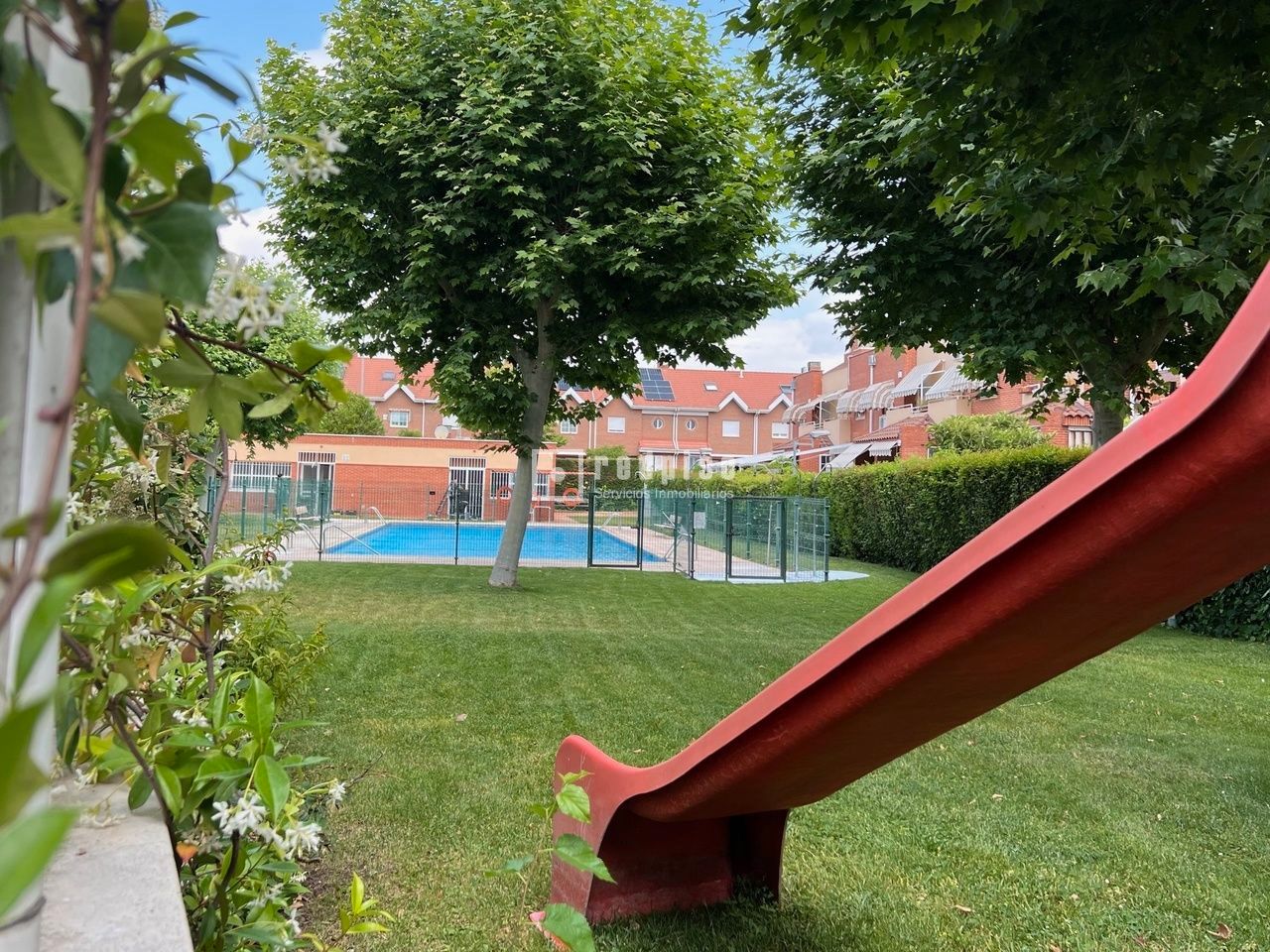 Jardín de Casa o chalet en venta en Alcalá de Henares con Aire acondicionado, Calefacción y Terraza