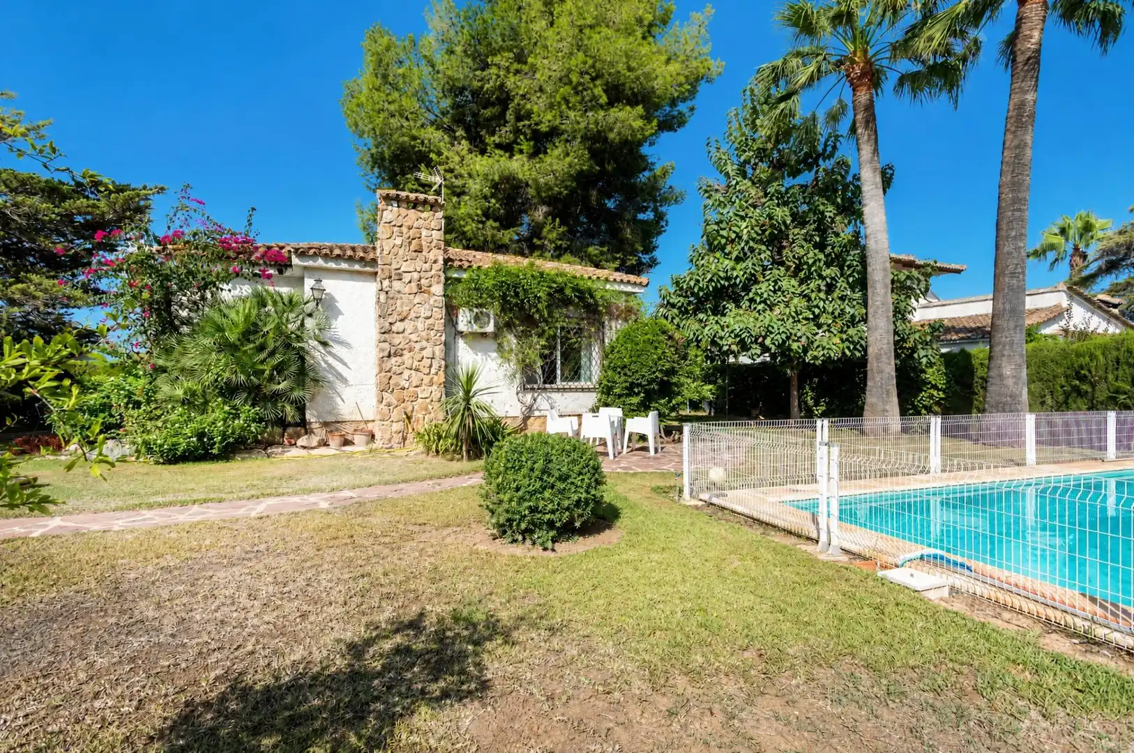 Garden of Houses for rent in L'Eliana  with Air Conditioner, Heating and Swimming Pool