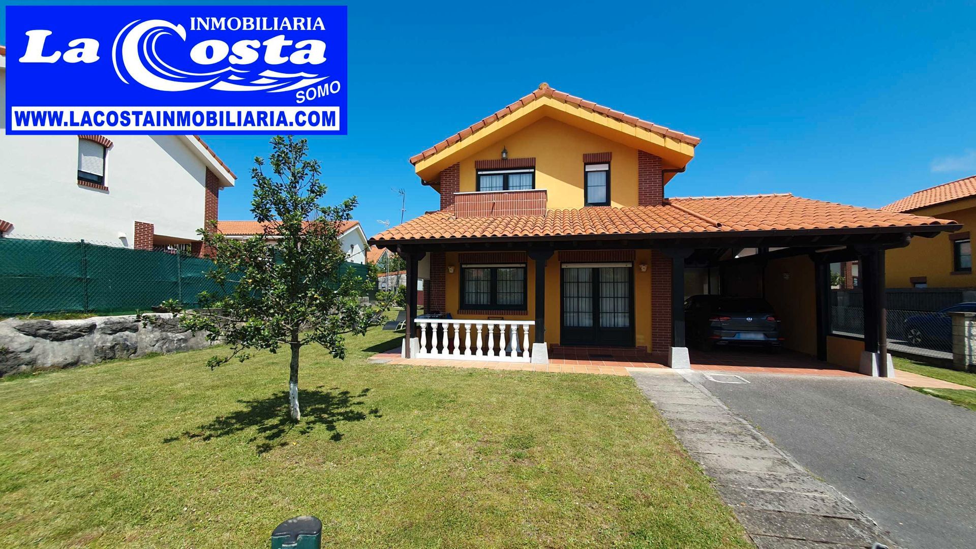 Vista exterior de Casa o xalet en venda en Ribamontán al Mar amb Calefacció, Jardí privat i Terrassa