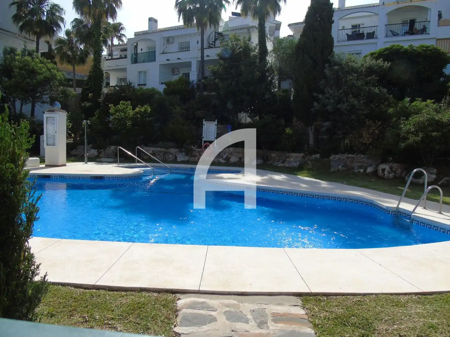 Swimming pool of Duplexes for rent in Mijas  with Air Conditioner, Heating and Terrace