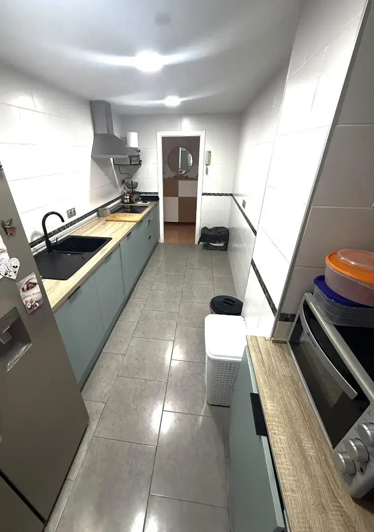 Cuina de Pis en venda en Jerez de la Frontera amb Aire condicionat, Terrassa i Balcó