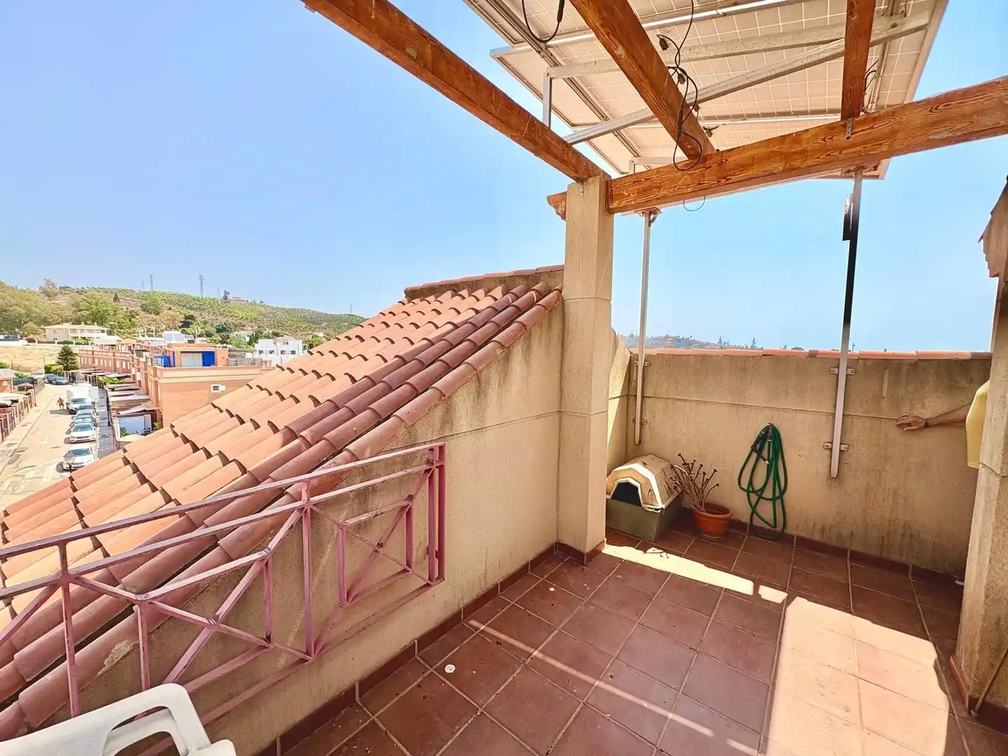 Terrassa de Casa adosada en venda en Vélez-Málaga amb Aire condicionat, Jardí privat i Terrassa