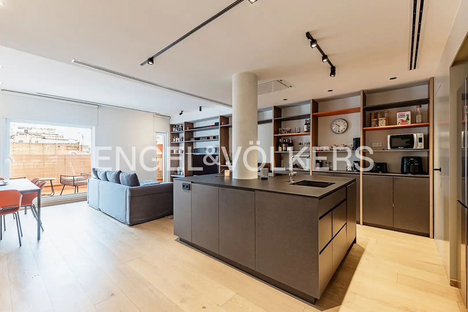Vista exterior de Ático en venta en Barcelona con Aire acondicionado, Calefacción y Terraza