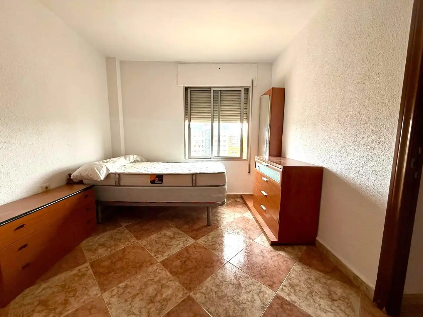 Bedroom of Flat for sale in Málaga  with Terrace, Furnished and Balcony
