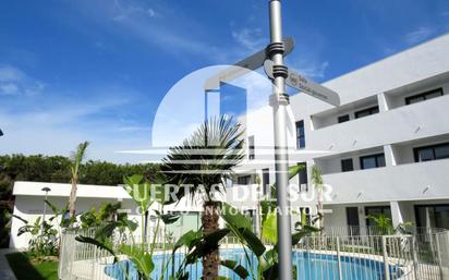 Exterior view of Planta baja for sale in Rota  with Air Conditioner, Terrace and Storage room