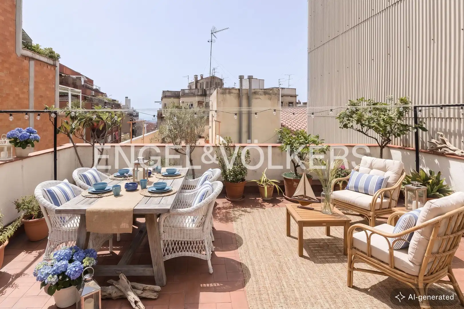 Terrassa de Casa o xalet en venda en Barcelona amb Aire condicionat, Calefacció i Terrassa