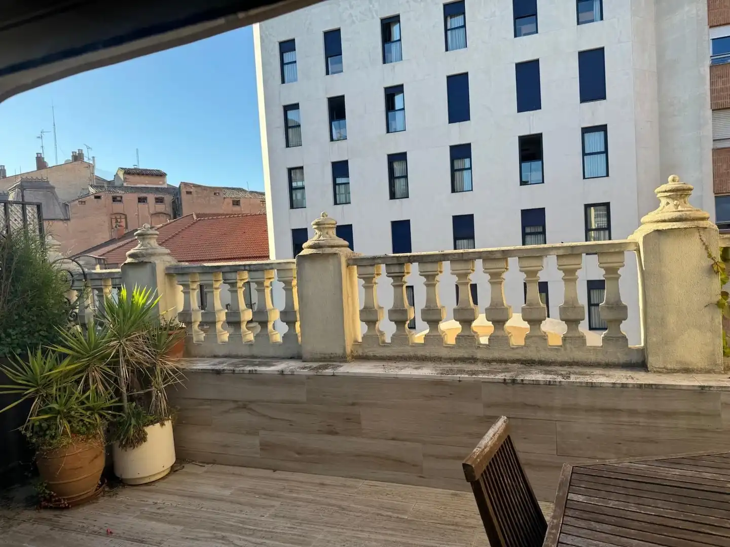 Terrassa de Apartament de lloguer en  Logroño amb Aire condicionat, Calefacció i Terrassa