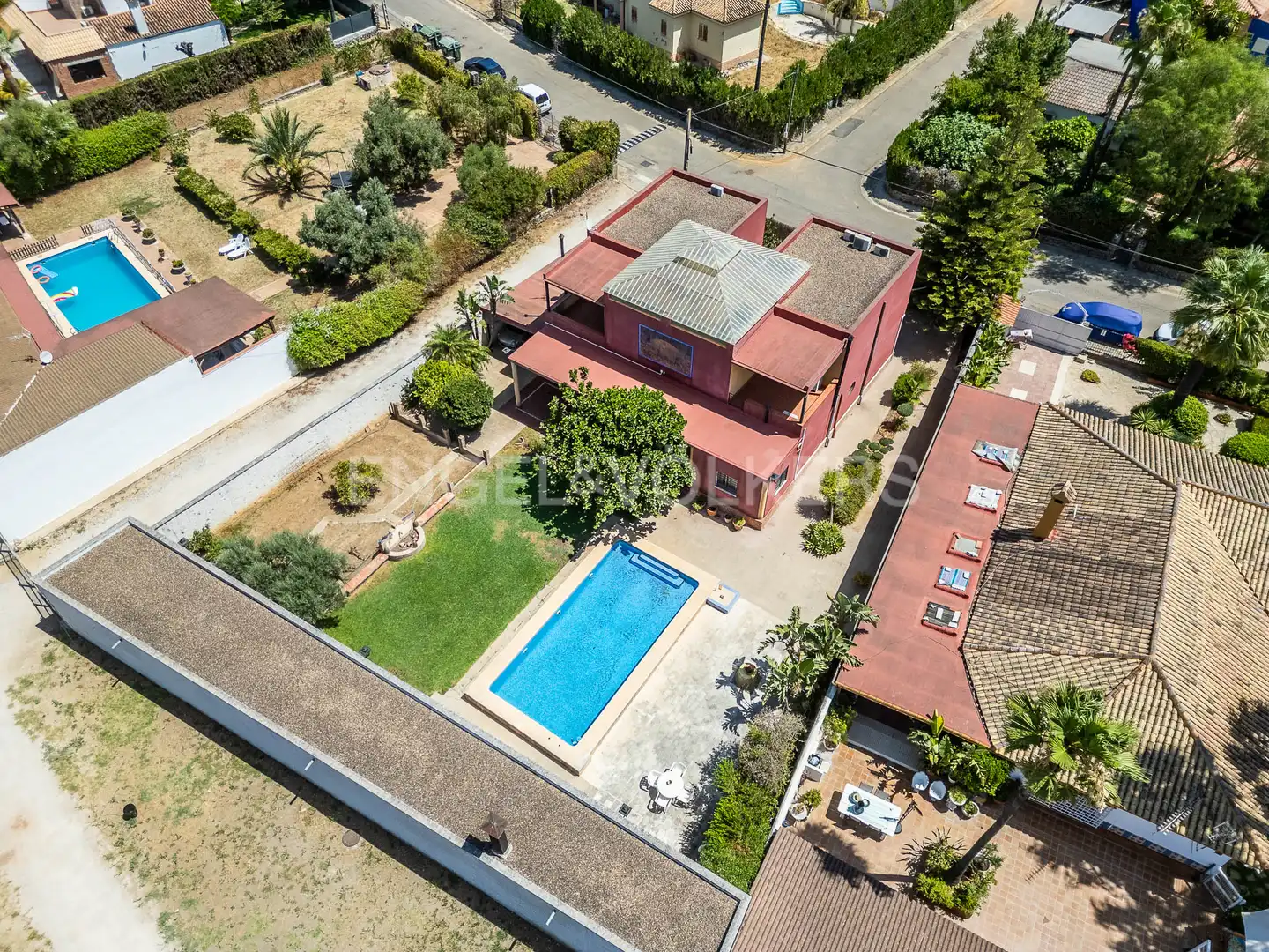 Vista exterior de Casa o chalet en venta en Carmona con Calefacción, Jardín privado y Terraza