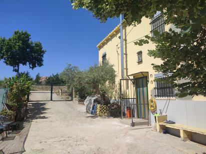 Exterior view of Country house for sale in Les Borges Blanques  with Air Conditioner and Terrace