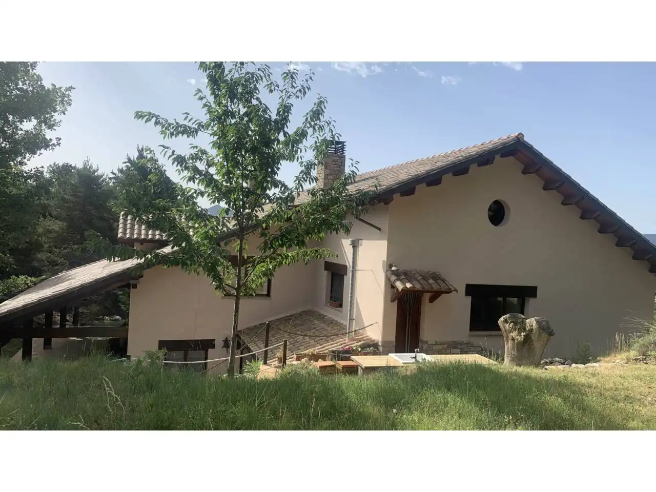Vista exterior de Casa o chalet en venta en Guixers con Calefacción, Jardín privado y Parquet