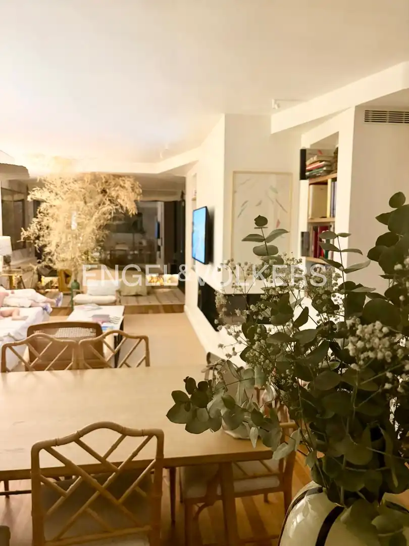 Sala de estar de Casa o chalet de alquiler en Madrid con Aire acondicionado, Calefacción y Terraza