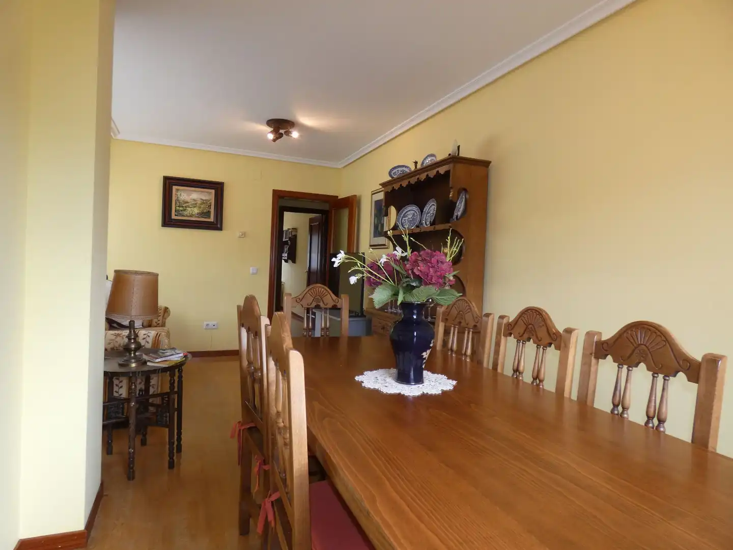 Dining room of Flat for sale in Nava