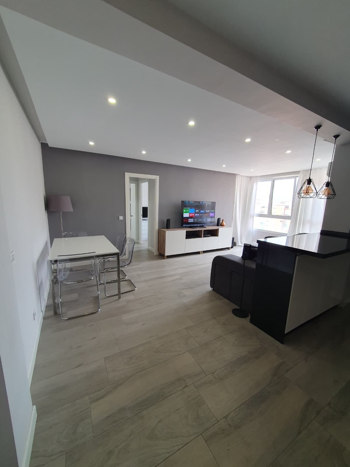 Sala d'estar de Pis en venda en Málaga Capital amb Aire condicionat, Calefacció i Moblat