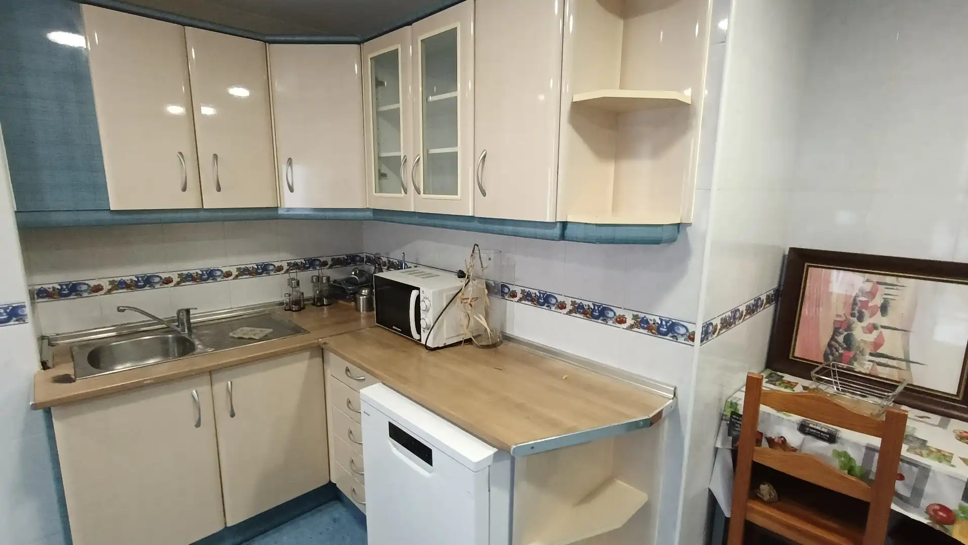 Cocina de Piso en venta en Talavera de la Reina con Calefacción, Parquet y Terraza